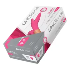 Luvas De Látex Rosa Unigloves Tamanho Pp Foto mini 1