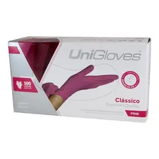 Luvas De Látex Rosa Unigloves Tamanho Pp Foto mini 2