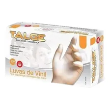 Luvas descartáveis Talge cor transparente tamanho M de vinil x 100 unidades Foto mini 1