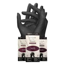 Luvas Em Látex Master Gloves Pro Black 10 Unidades Tamanho P Cor Preto Tamanho Pequeno Foto mini 1