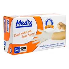 Luvas latex com po medix cor natural tamanho pp caixa com 100 unidades Foto mini 4