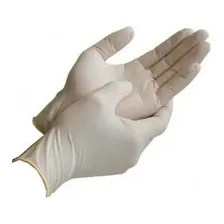 Luvas Látex descartável Supermax Premium quality procedimento com pó 100 unidades - G Foto mini  3