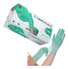 Luvas UniGloves Lano E Látex Verdes Tamanho XS Antiderrapantes Caixa 100 Unidades Foto mini 4
