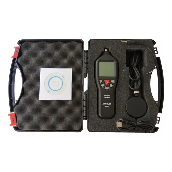 Luxímetro Com Datalogger E Certificado De Calibração - Kr852 Foto 1