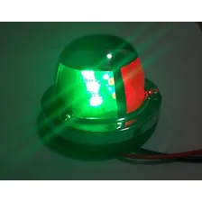 Luz Bicolor Proa Bombordo Boreste Em Led 12v Barco Veleiro Foto mini 3