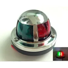 Luz Bicolor Proa Bombordo Boreste Em Led 12v Barco Veleiro Foto mini 2
