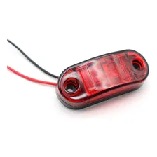 Luz Cortesia Prova D'água Led 12v 24v Barco Lancha Caminhão Luz Vermelho Foto mini 4