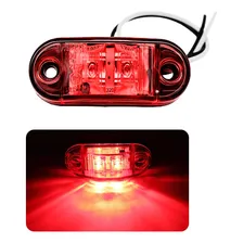 Luz Cortesia Prova D'água Led 12v 24v Barco Lancha Caminhão Luz Vermelho Foto mini 2