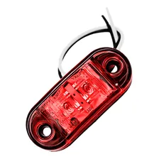Luz Cortesia Prova D'água Led 12v 24v Barco Lancha Caminhão Luz Vermelho Foto mini 1