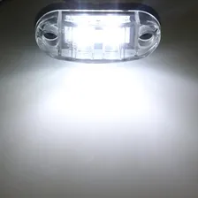 Luz Cortesia Prova D'água Led 12v 24v Barco Lancha Caminhão Luz Branco Foto mini 4