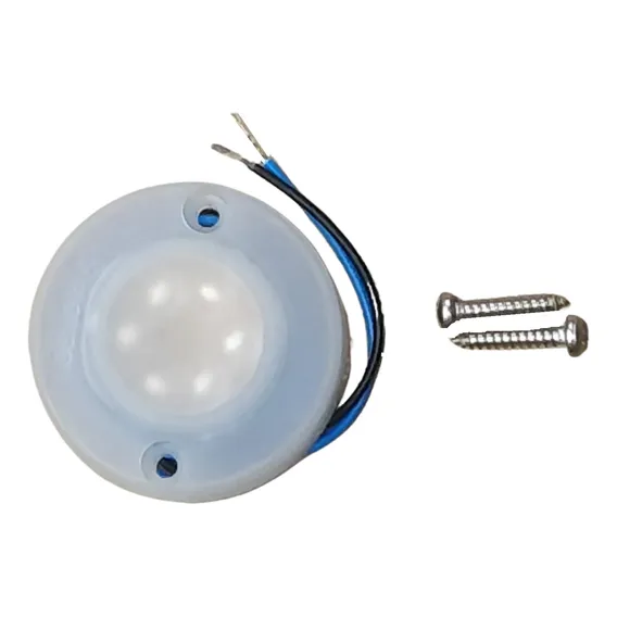 Luz De Cortesia 6 Leds Azul Abs 12v Lancha Foto 1