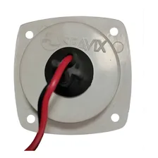 Luz De Cortesia Em Abs Branca 2 Leds 12v Barco Lancha Pesca Cor Da Luz Branco-frio Foto mini 2