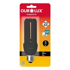 Luz Negra Lampada Eletronica 3u 20w Neon Ourolux 127/220v Foto mini 1