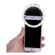 Luz Selfie Ring Light Clipe Anel Led Flash Celular Universal Foto mini 2