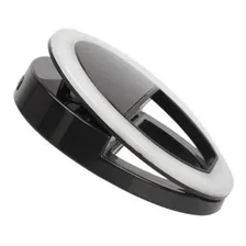 Luz Selfie Ring Light Clipe Anel Led Flash Celular Universal Foto mini 4