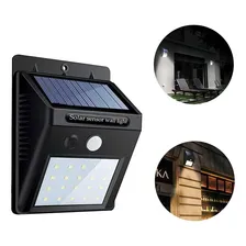 Luzes solares externas Luminária solar Luminária LED Foto mini 2