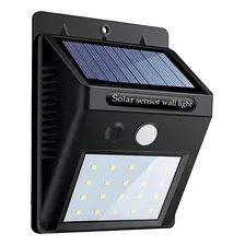 Luzes solares externas Luminária solar Luminária LED Foto mini 1