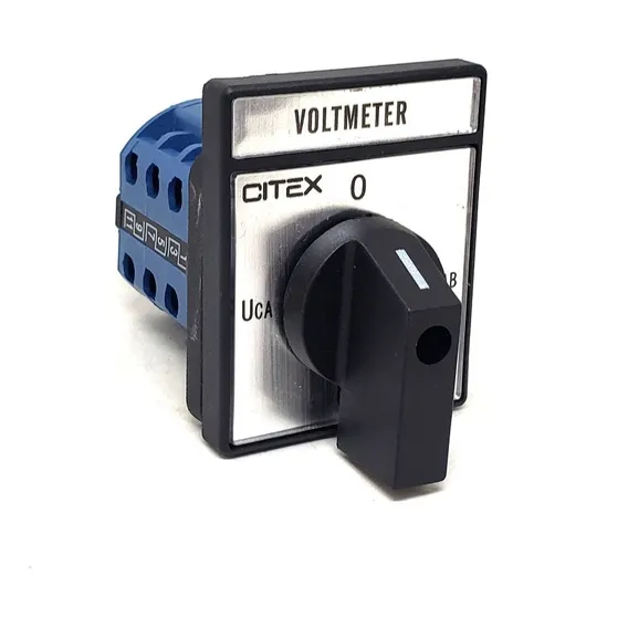 Lw26-20 Yh3/3 Chave Rotativa Comutador Para Voltimetro Foto 1