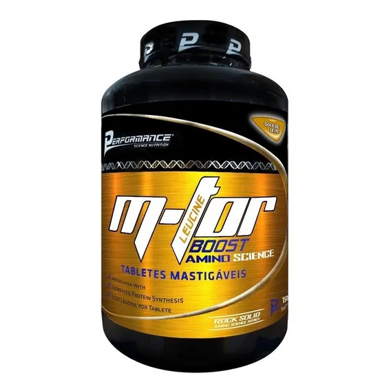 M Tor Boost Leucina Performance 150 Tabletes Mastigaveis Sabor Doce de leite Foto 1