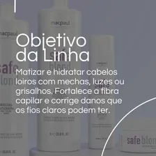Mac Paul Kit Safe Blond Violeta Shampoo E Máscara Matizadora Foto mini  2