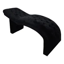 Maca Cama Com Cadeira Estética Facial Cílios Sobrancelha Cor Tecido Preto - Mocho Corino Foto mini 2