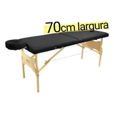 Maca Legno Antares Quiro 70cm Portátil Quiropraxia Reforçada Cor Preto Foto mini 2