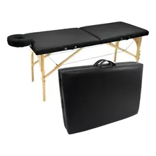 Maca Legno Antares Quiro 70cm Portátil Quiropraxia Reforçada Cor Preto Foto mini 1