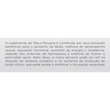 Maca Peruana 1000mg 90 Capsulas Nutrivitalle Foto mini 4