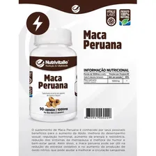 Maca Peruana 1000mg 90 Capsulas Nutrivitalle Foto mini 2