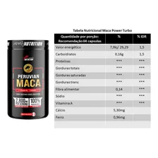 Maca Peruana Power Turbo 2800mg (120 Cps) Insanity Nutrition Sabor Maca Peruano Neutro Foto mini 3