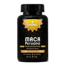 Maca Peruana Premium 100% Pura 2 Frascos C/ 120 Cáps Chamel Foto mini 4
