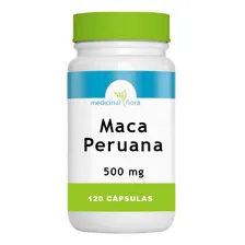 Maca Peruana Pura 100% Natural 120 Cápsulas Sabor Sem Sabor Foto  mini 1