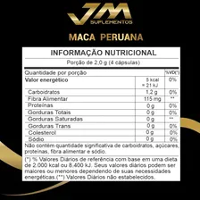 Maca Peruana Pura 500mg 120 Capsulas Jmsuplementos Foto mini 4
