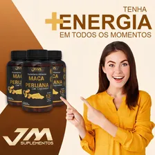 Maca Peruana Pura 500mg 120 Capsulas Jmsuplementos Foto mini 4
