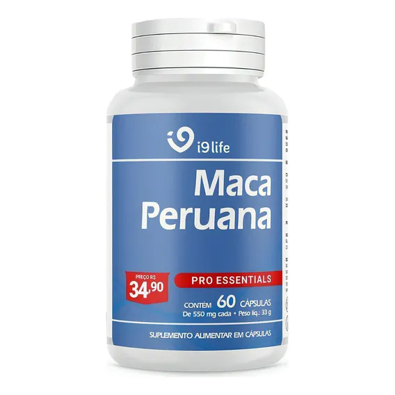 Maca Peruana Pura - 60 Cápsulas Foto 1