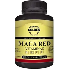 Maca Peruana Vermelha Pura - 180 Cápsulas De 500 Mg Foto mini 1