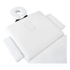 Maca Portátil Reclinável Dobrável Maleta Massagem Estética Cor Branco Foto mini 4