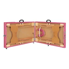 Maca Portátil Standard Reclinável Altura Regulável Mais Capa Cor Pink Foto mini 2