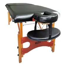 Maca Profissional Cedro Massagem Terapias Portatil Beltex Cor Preto Foto mini  2