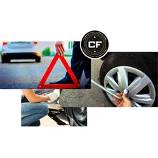 Macaco Carro Chave De Roda Triangulo Segurança Nissan March Foto mini 4