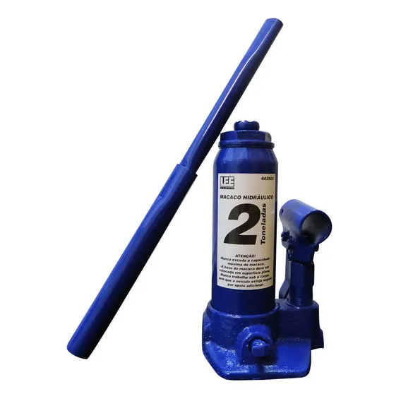 Macaco Hidráulico Garrafa 2t 682503 Lee Tools Foto 1