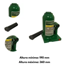 Macaco Hidráulico Garrafa Greenline 10t - Potente Foto mini 2