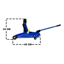 Macaco Hidraulico Universal 2 Ton Tipo Jacarezinho C/ Maleta Foto mini  2