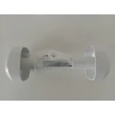 Maçaneta Bola Para Fechadura Porta Stam Modelo 02 - Branca Foto mini  2