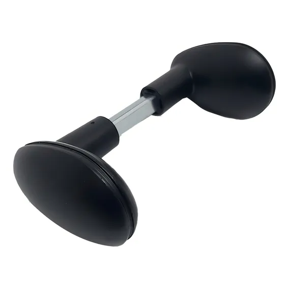 Maçaneta P/porta Fechadura Modelo Taco Golf Preto Universal Foto 1