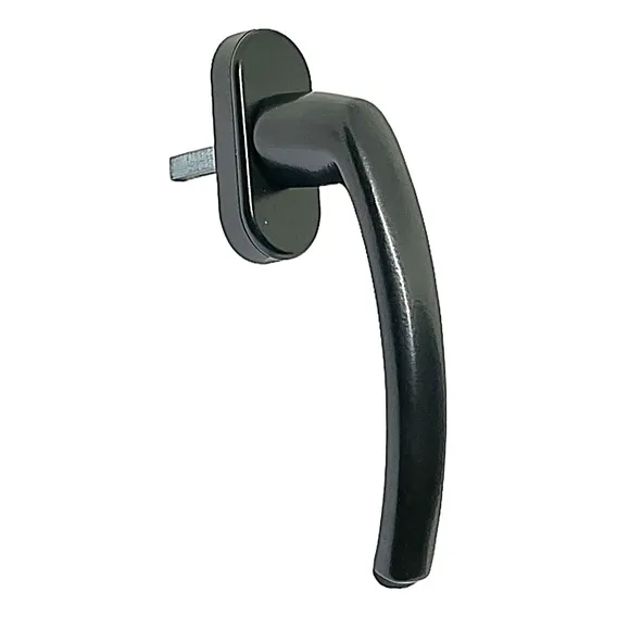 Maçaneta Puxador Cremona Porta Janela De Pvc Celsus Preto Foto 1
