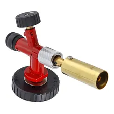 Maçarico Com Acendimento Automático E Bico Estendido Cor Vermelho Foto mini 1
