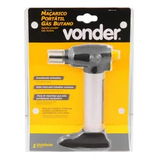 Maçarico Gás Butano Vonder Recarregável Portátil Foto mini  3