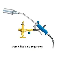 Maçarico Italiano C Valvula De Segurança 10mts Profissional Foto mini 2