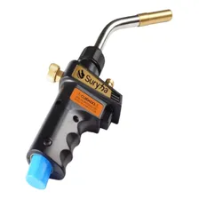 Maçarico Portátil Turbo Torch Suryha Com Refil Mapp Foto mini 4